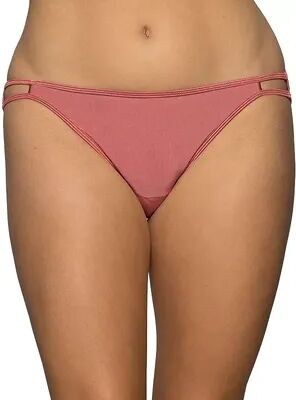 Vanity Fair Women's Vanity Fair Illumination String Bikini Panty 18108, Size: 6, Dark Pink