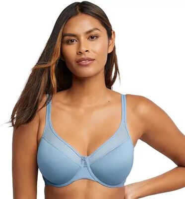 Bali One Smooth U Ultra Light Convertible Full-Coverage Bra 3439, Women's, Size: 40 Dd, Light Blue