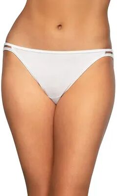 Vanity Fair Women's Vanity Fair Illumination String Bikini Panty 18108, Size: 7, White