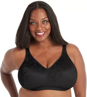 Playtex 18-Hour Ultimate Lift & Support Wireless Full-Figure Bra 4745, Women's, Size: 38 Ddd, Black