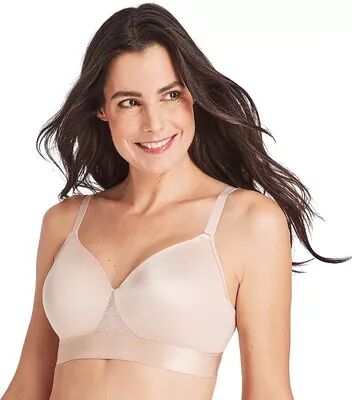 Bali One Smooth U Bounce Control Wireless Full-Coverage Bra DF3458, Women's, Size: 36 Ddd, Lt Brown