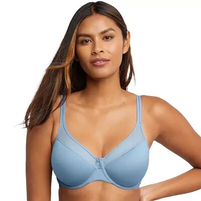 Bali One Smooth U Ultra Light Convertible Full-Coverage Bra 3439, Women's, Size: 36 Dd, Light Blue