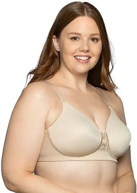 Vanity Fair Beauty Back Back Smoother Full-Figure Wireless Bra 71380, Women's, Size: 40 Dd, Brown