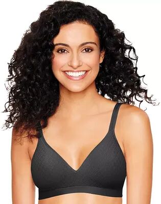 Hanes Women's Hanes Ultimate Perfect Coverage Wire-Free Bra HU08, Size: Small, Grey