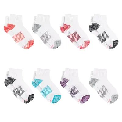 Hanes Women's Hanes 8-Pack Ultimate Cool Comfort Breathable Ankle Socks, Size: 9-11, Multicolor