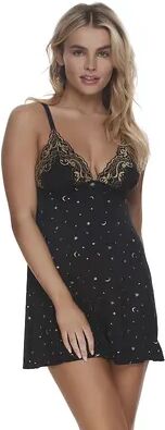 Jezebel Women's Jezebel Demure Lace Cup Lingerie Chemise, Size: Medium, Oxford