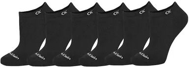 Calvin Klein Women's Calvin Klein 6 Pack No Show Socks, Size: 9-11, Black