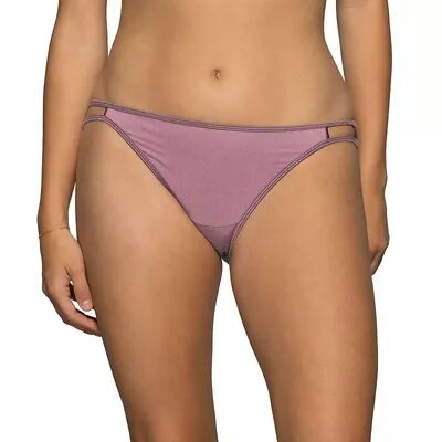 Vanity Fair Women's Vanity Fair Illumination String Bikini Panty 18108, Size: 6, Purple
