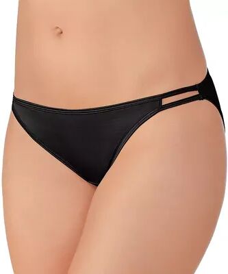 Vanity Fair Plus Size Vanity Fair Illumination String Bikini 18810, Women's, Size: 9, Black