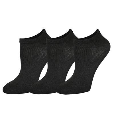 Calvin Klein Women's Calvin Klein 3 Pack Supersoft Flat Knit No Show Socks, Size: 9-11, Black