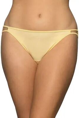 Vanity Fair Women's Vanity Fair Illumination String Bikini Panty 18108, Size: 6, Med Yellow