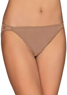 Vanity Fair Women's Vanity Fair Illumination String Bikini Panty 18108, Dark Beige