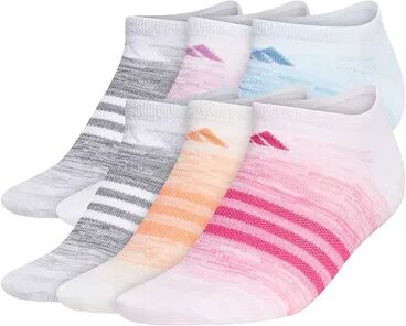 adidas Women's adidas 6-pack Superlite No-Show Socks, Size: 9-11, Pink