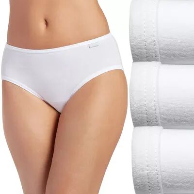 Jockey Women's Jockey Elance 3-Pack Hipster Panty Set 1488, Size: 7, White