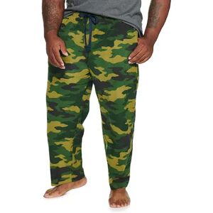 Sonoma Goods For Life Big & Tall Sonoma Goods For Life Microfleece Sleep Pants, Men's, Size: 1XB, Green