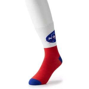 Licensed Character Men's Novelty Crew Socks, Size: 9-11, Nasa