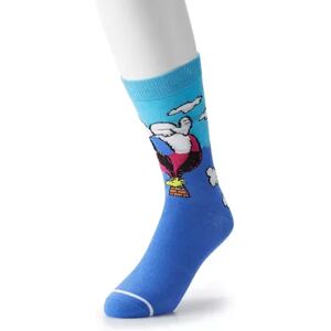 Licensed Character Men's Novelty Crew Socks, Size: 9-11, Snoopy