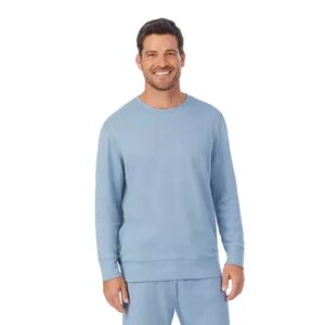 Cuddl Duds Big & Tall Climatesmart by Cuddl Duds Sleep Top, Men's, Size: 3XL Tall, Med Blue