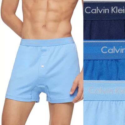 Calvin Klein Men's Calvin Klein 3-pack Cotton Classics Boxers, Size: Medium, Red Overfl