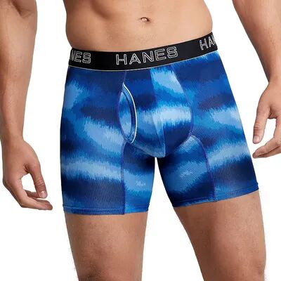 Hanes Men's Hanes Ultimate Comfort Flex Fit Lightweight Mesh Cotton Modal Boxer Briefs, Size: Small, Multicolor