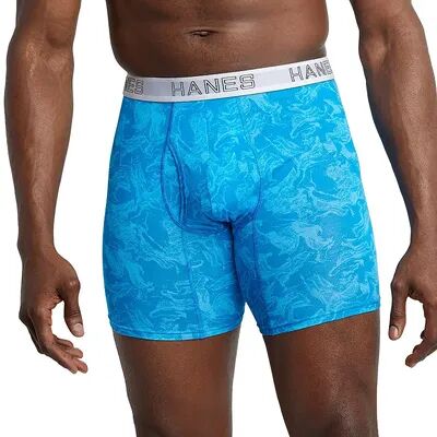 Hanes Men's Hanes Ultimate Comfort Flex Fit Poly-Span Boxer Briefs, Size: Large, Multicolor