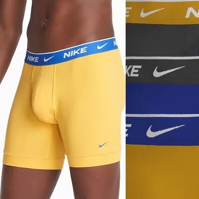 Nike Men's Nike Dri-FIT Essential 3-pack Stretch Boxer Briefs, Size: Medium, Gold