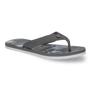 Hurley Layback Men's Flip Flop Sandals, Size: 10, Med Grey