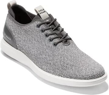 Cole Haan Grand Plus Essex Distance Men's Knit Oxford Shoes, Size: 10.5, Grey