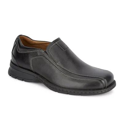 Dockers Agent Men's Leather Casual Slip-On Shoes, Size: Medium (12), Black