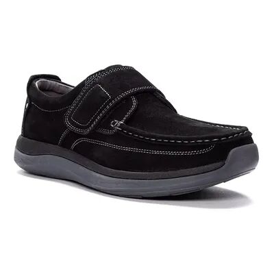 Propet Porter Men's Leather Loafer Shoes, Size: 8.5 XW, Black