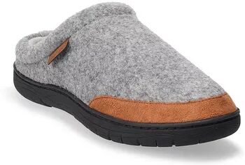 Wembley Men's Wembley Felt Slip on Clog Slippers, Size: Large, Oxford