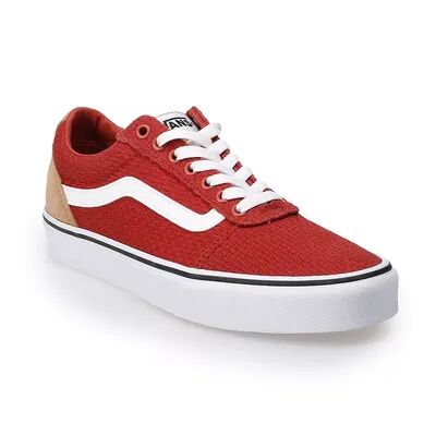 Vans Ward Men's Shoes, Size: 10.5, Med Red