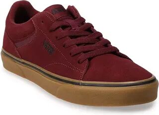 Vans Seldan Men's Suede Shoes, Size: 10.5, Dark Red