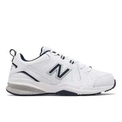 New Balance 608 v5 Men's Training Shoes, Size: 9.5 4E, White
