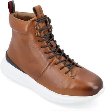 Thomas & Vine Jonah Hybrid Men's Leather Sneaker Boot, Size: Medium (9.5), Red/Coppr