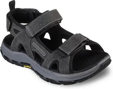 Skechers Relaxed Fit Respected SD Moralto Men's Sandals, Size: 13, Grey