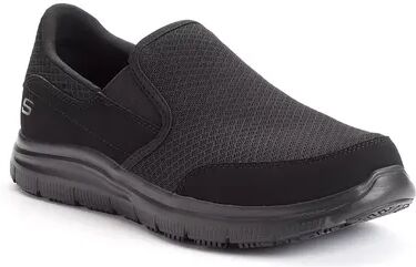 Skechers Work Relaxed Fit Flex Advantage McAllen Men's Slip-Resistant Shoes, Size: 8, Oxford