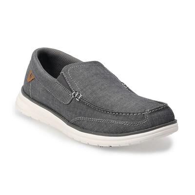 Sonoma Goods For Life Morris Canvas Men's Boat Shoes, Size: 9, Blue