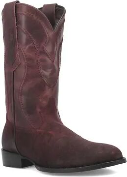 Dingo Whiskey River Men's Leather Cowboy Boots, Size: 9.5, Dark Red