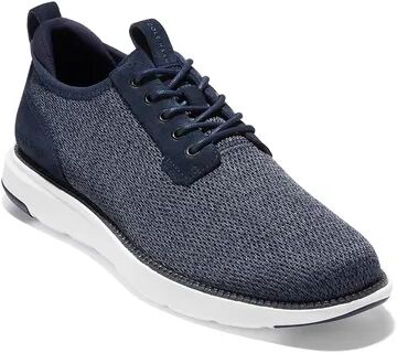 Cole Haan Grand Atlantic Men's Knit Oxford Shoes, Size: 10.5, Blue