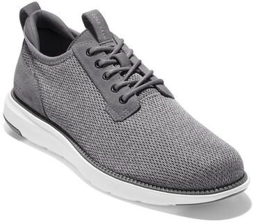 Cole Haan Grand Atlantic Men's Knit Oxford Shoes, Size: 10.5, Grey