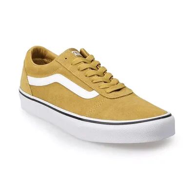 Vans Ward Men's Suede Shoes, Size: 10.5, Gold