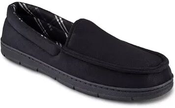 Wembley Men's Wembley Venetian Moccasin Slippers, Size: Large, Black