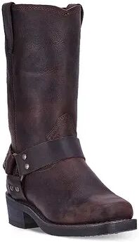 Dingo Dean Men's Harness Western Boots, Size: Medium (13), Dark Brown