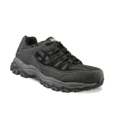 Skechers Work Relaxed Fit Cankton Men's Steel-Toe Shoes, Size: 10, Grey