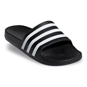 adidas Adilette Aqua Women's Slide Sandals, Size: M9W10, Black