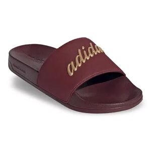 adidas Adilette Women's Shower Slide Sandals, Size: 10, Med Red