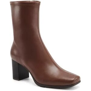 Aerosoles Miley Women's High Heel Ankle Boots, Size: 7.5, Brown