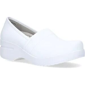 Easy Street Easy Works by Easy Street Laurie Women's Work Clogs, Size: 8 Wide, White