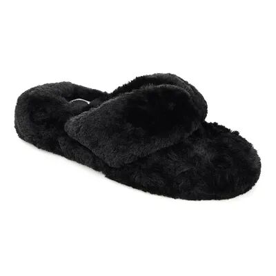 Journee Collection Dream Women's Slippers, Size: 9, Black